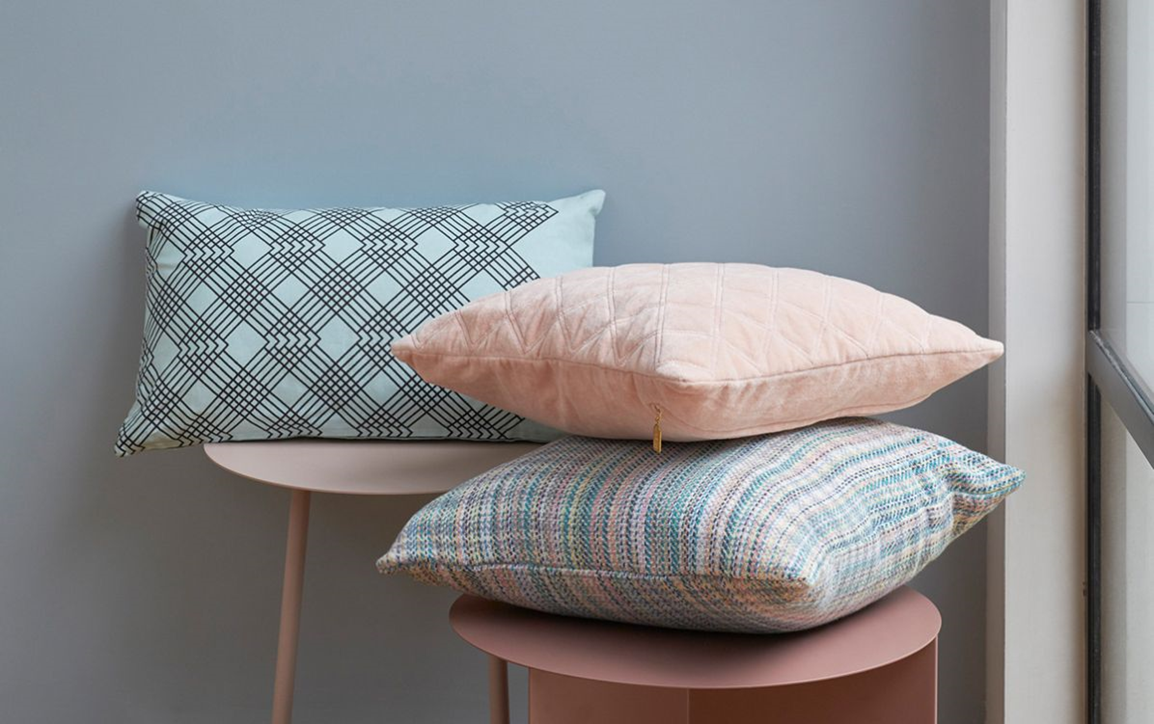 KAAT Amsterdam Vercors Soft Pink Sierkussen