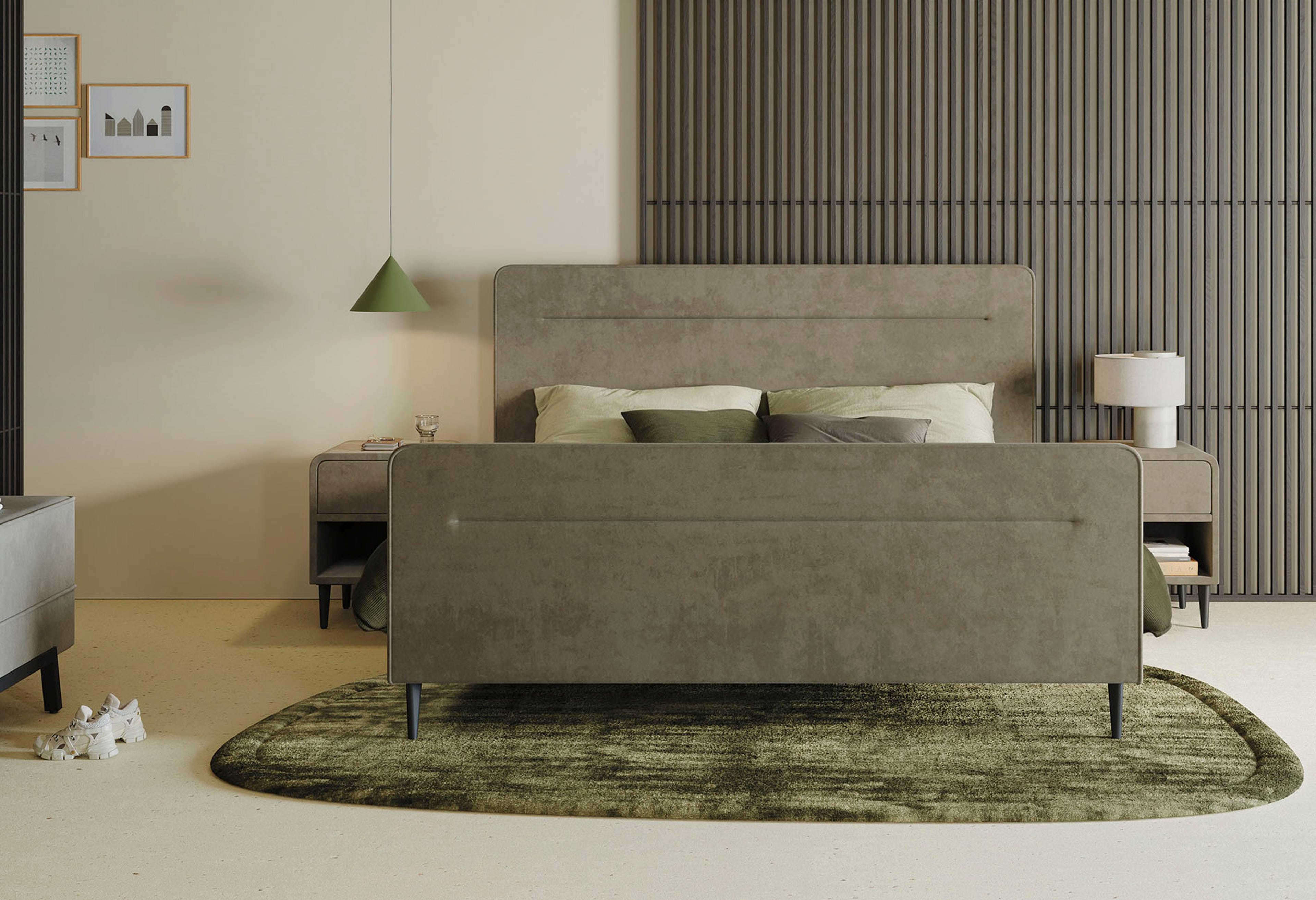Gestoffeerd Bedframe Home 102