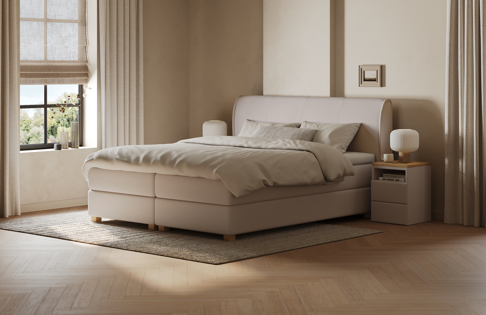 Stel jouw boxspring samen