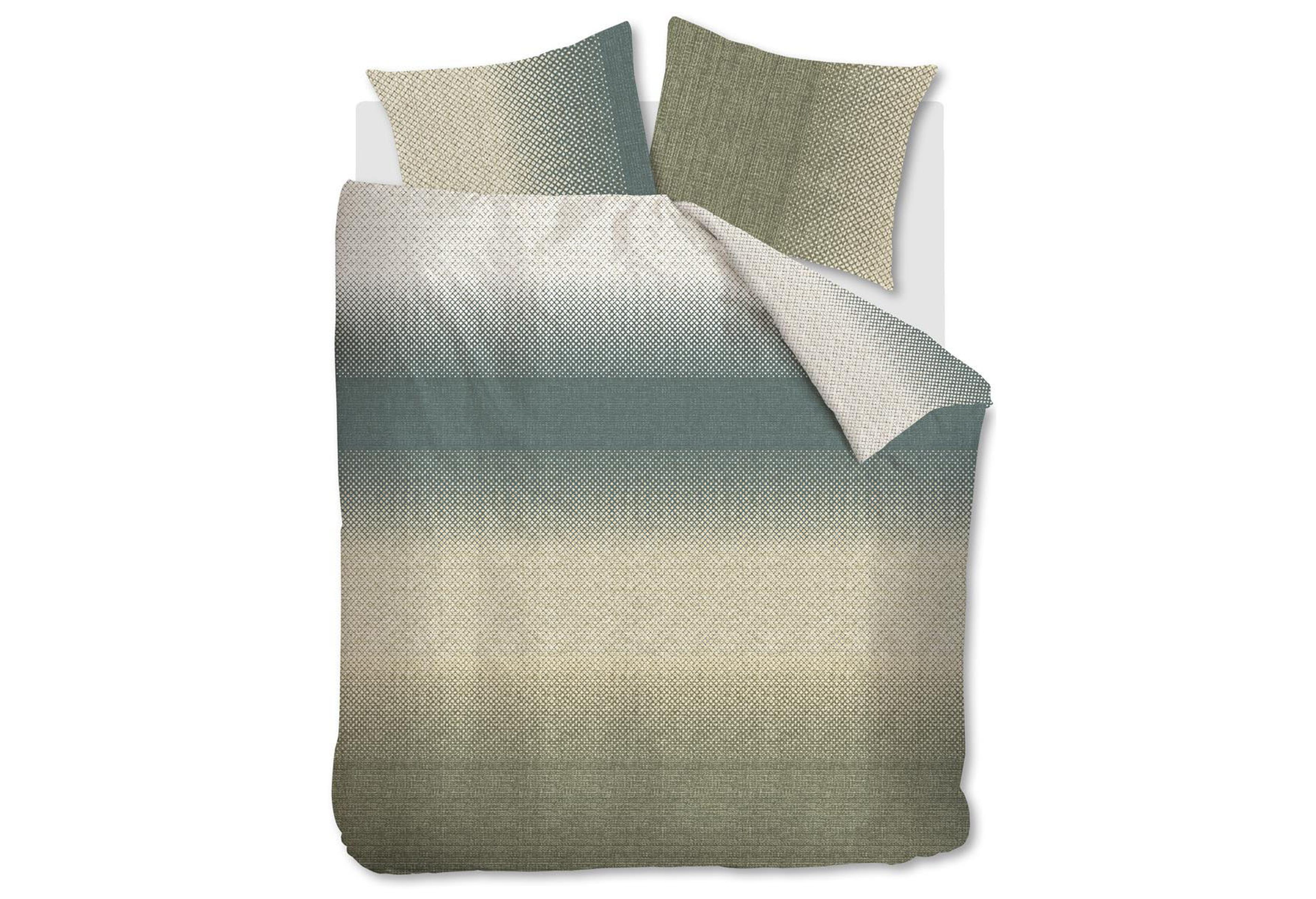 Beddinghouse Duco Dekbedovertrek Grey Green