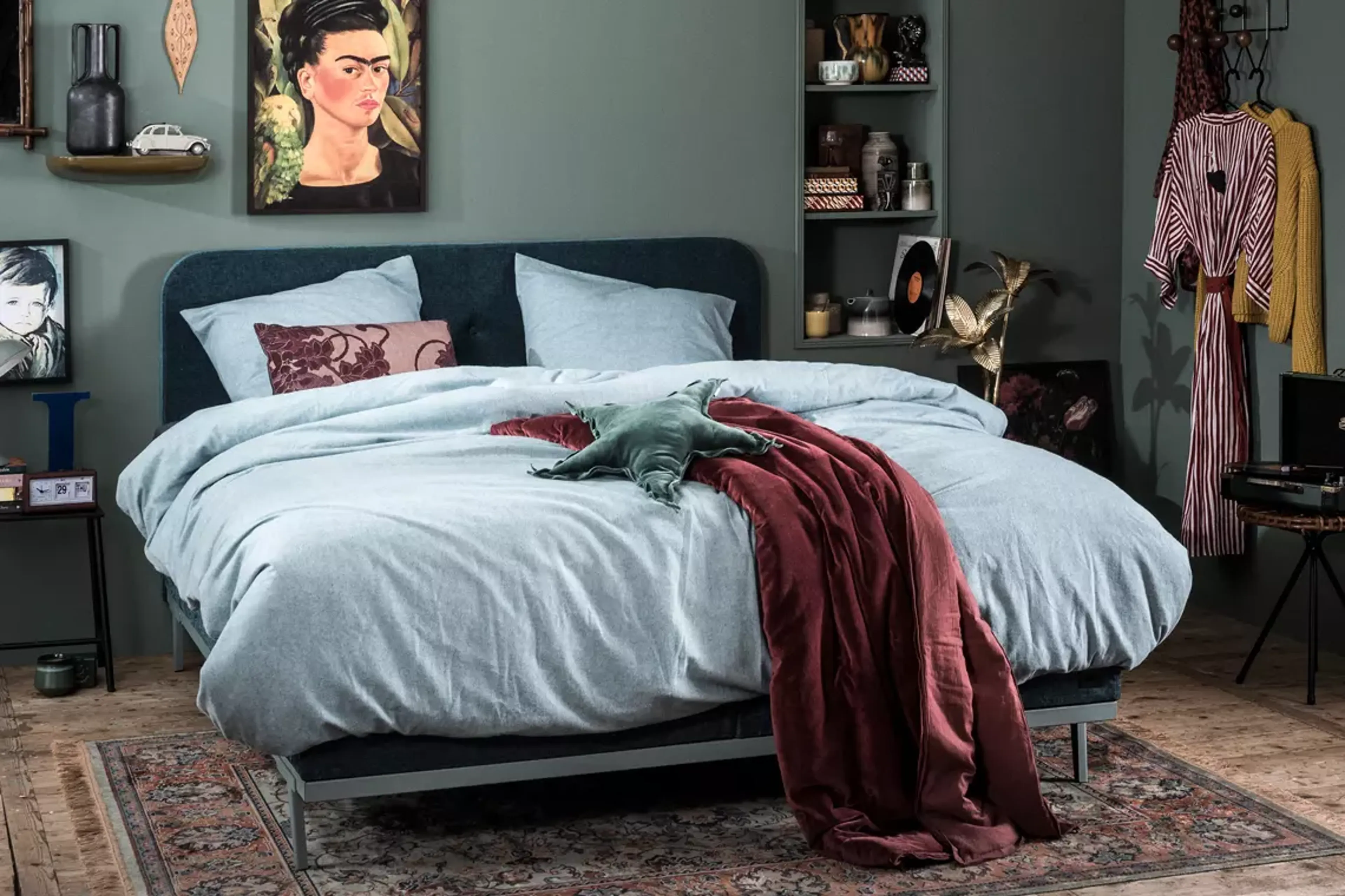 Slaapkamertrend Eclectic Retro