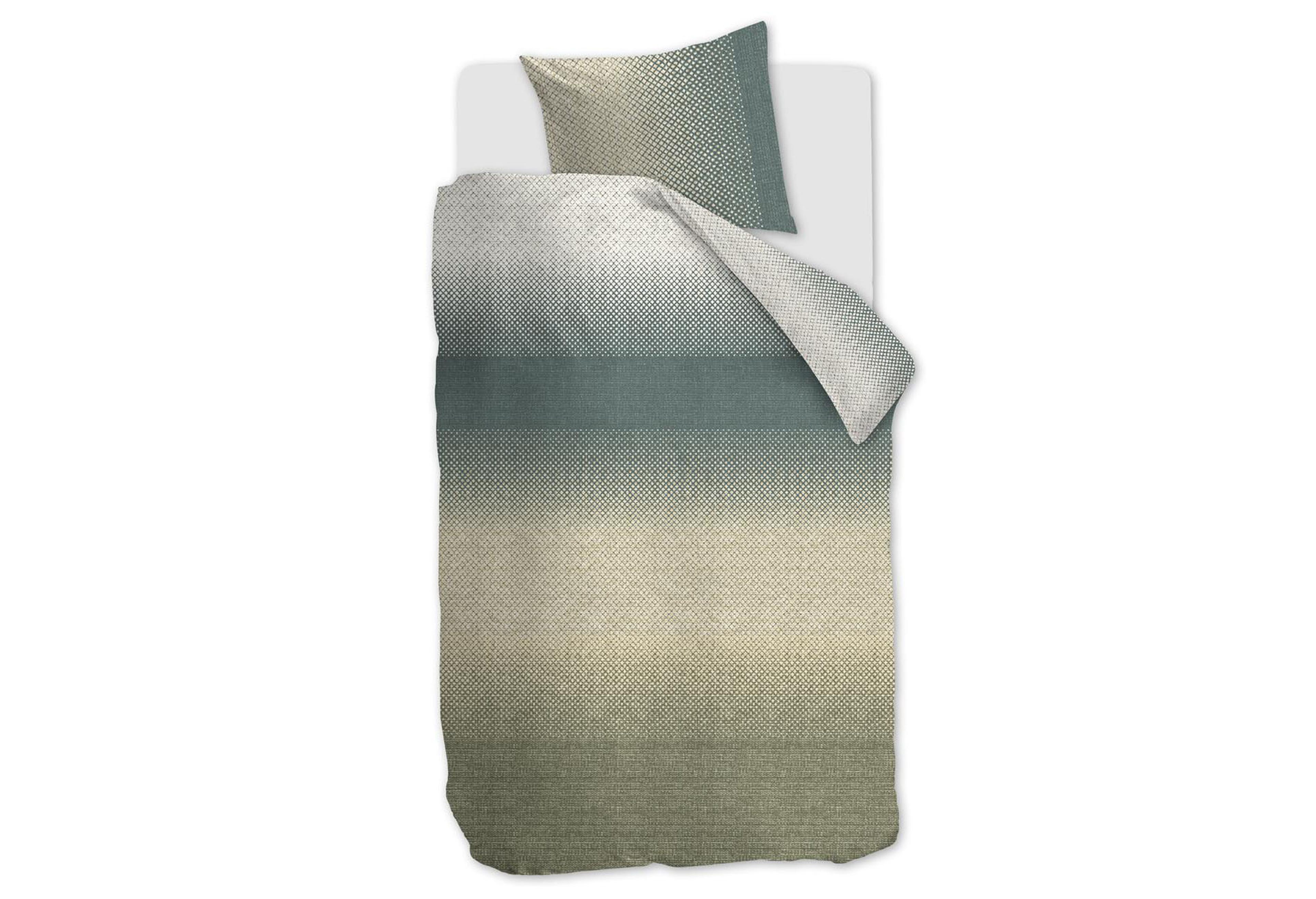 Beddinghouse Duco Dekbedovertrek Grey Green