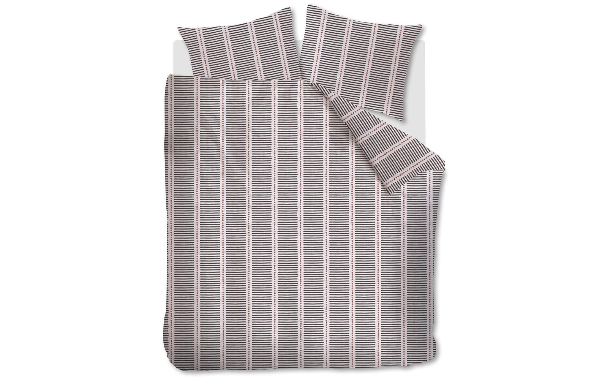 vtwonen Stip en Stripe Dekbedovertrek Blush