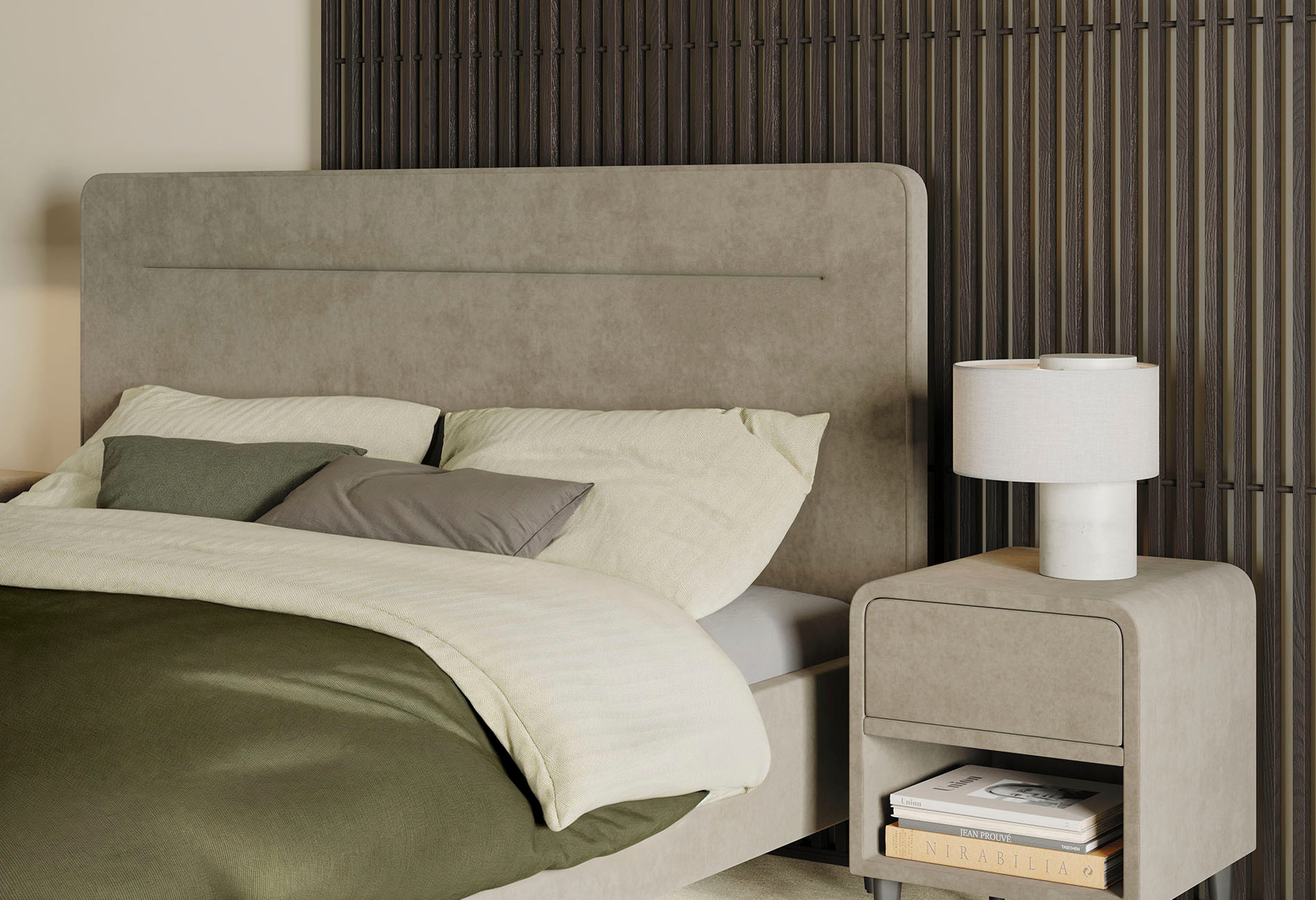 Gestoffeerd Bedframe Home 102