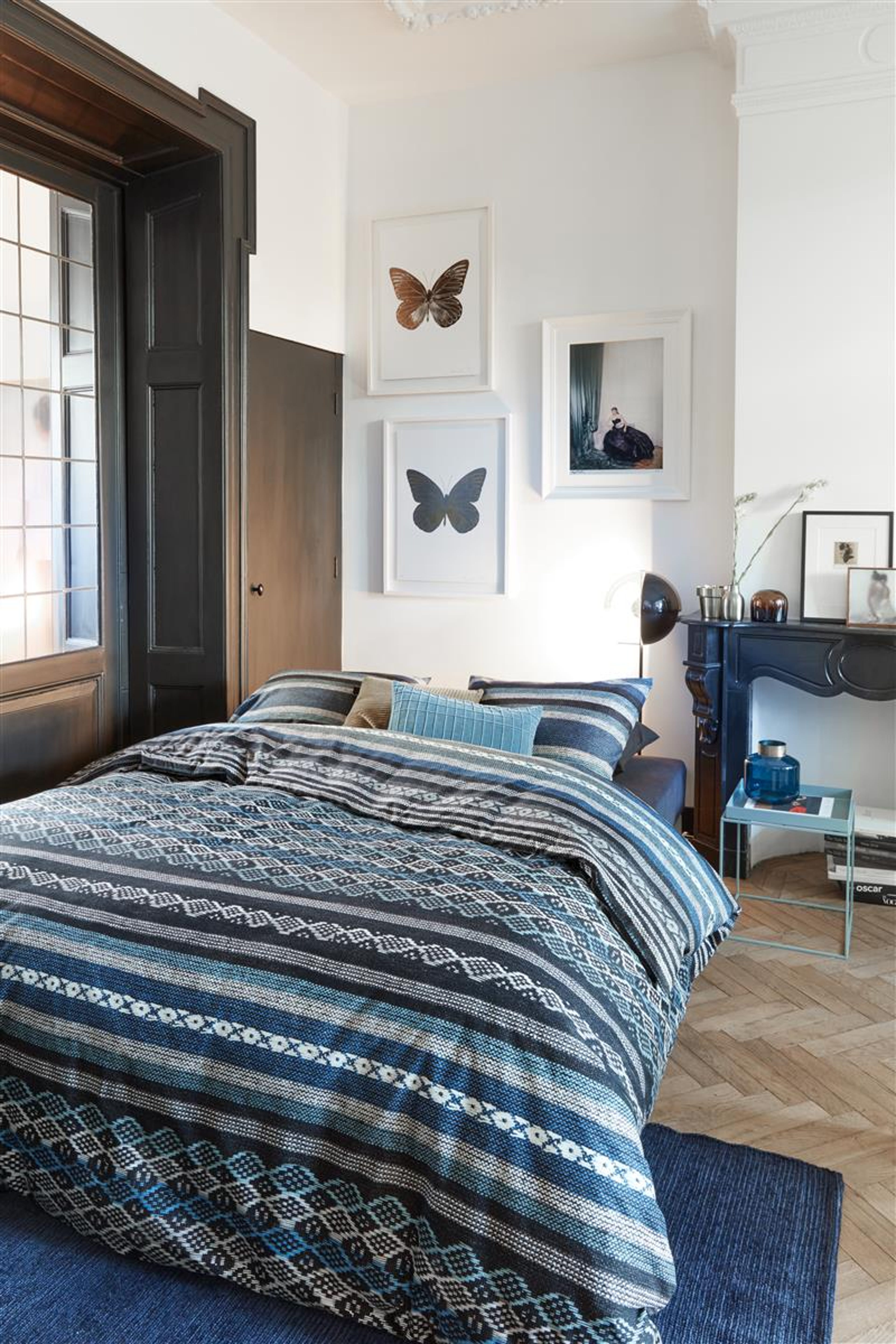 Dixxius Pendleton Blue Dekbedovertrek