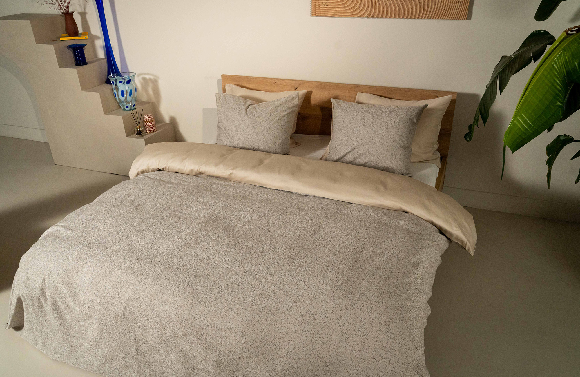 Natuurlijke materialen, natuurlijke look