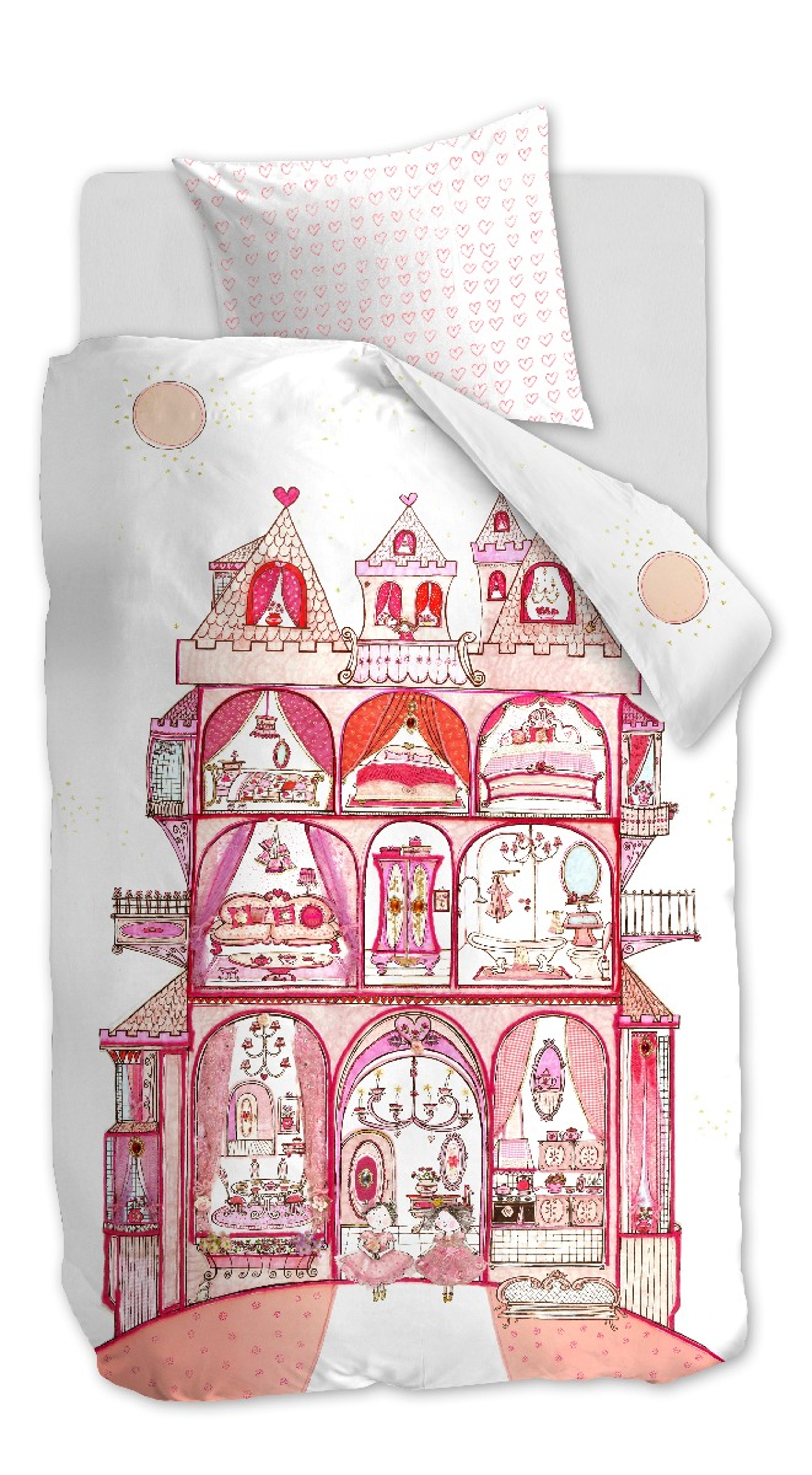Beddinghouse Kids Sweet Palace Pink Dekbedovertrek