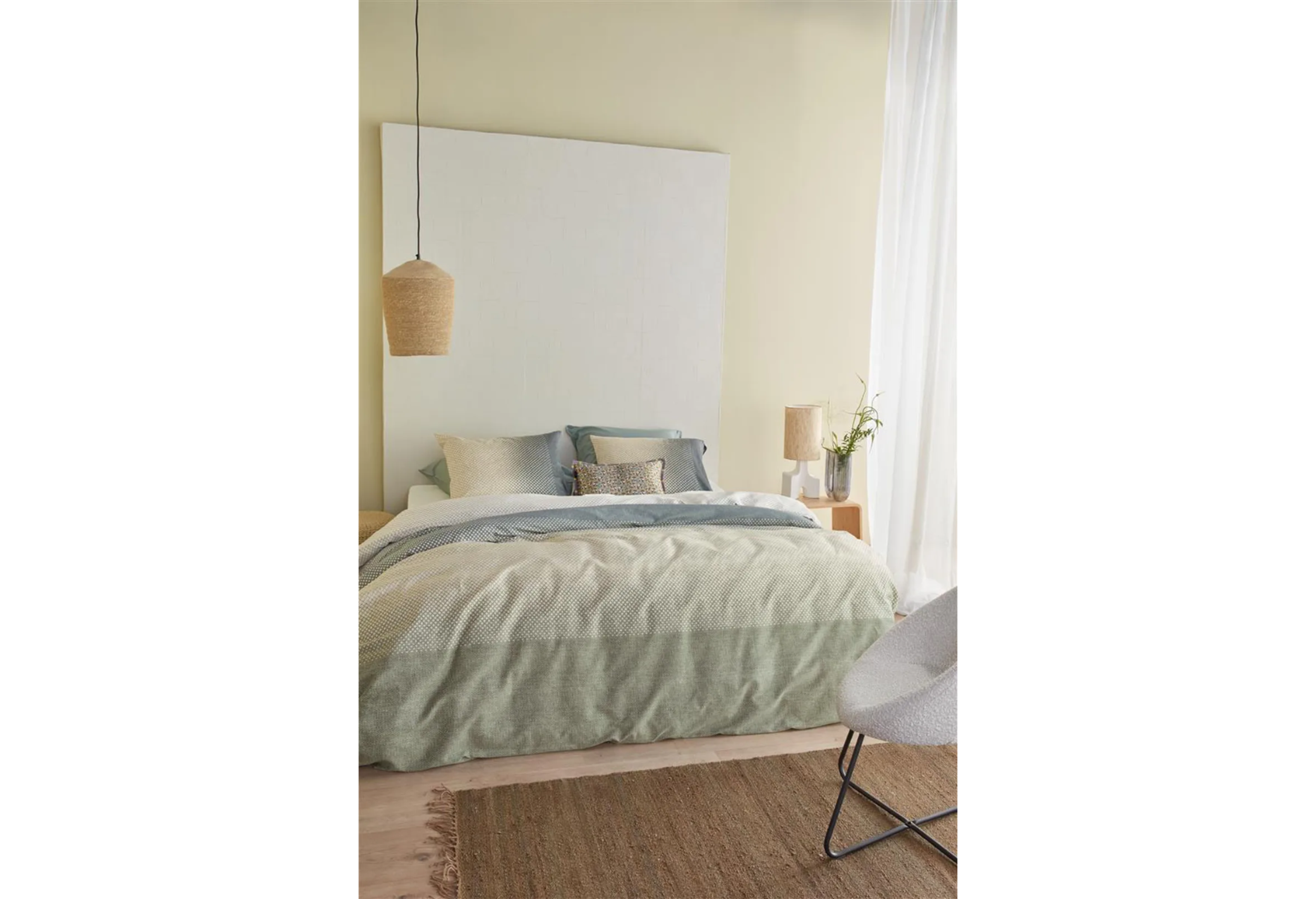 Beddinghouse Duco Dekbedovertrek Grey Green