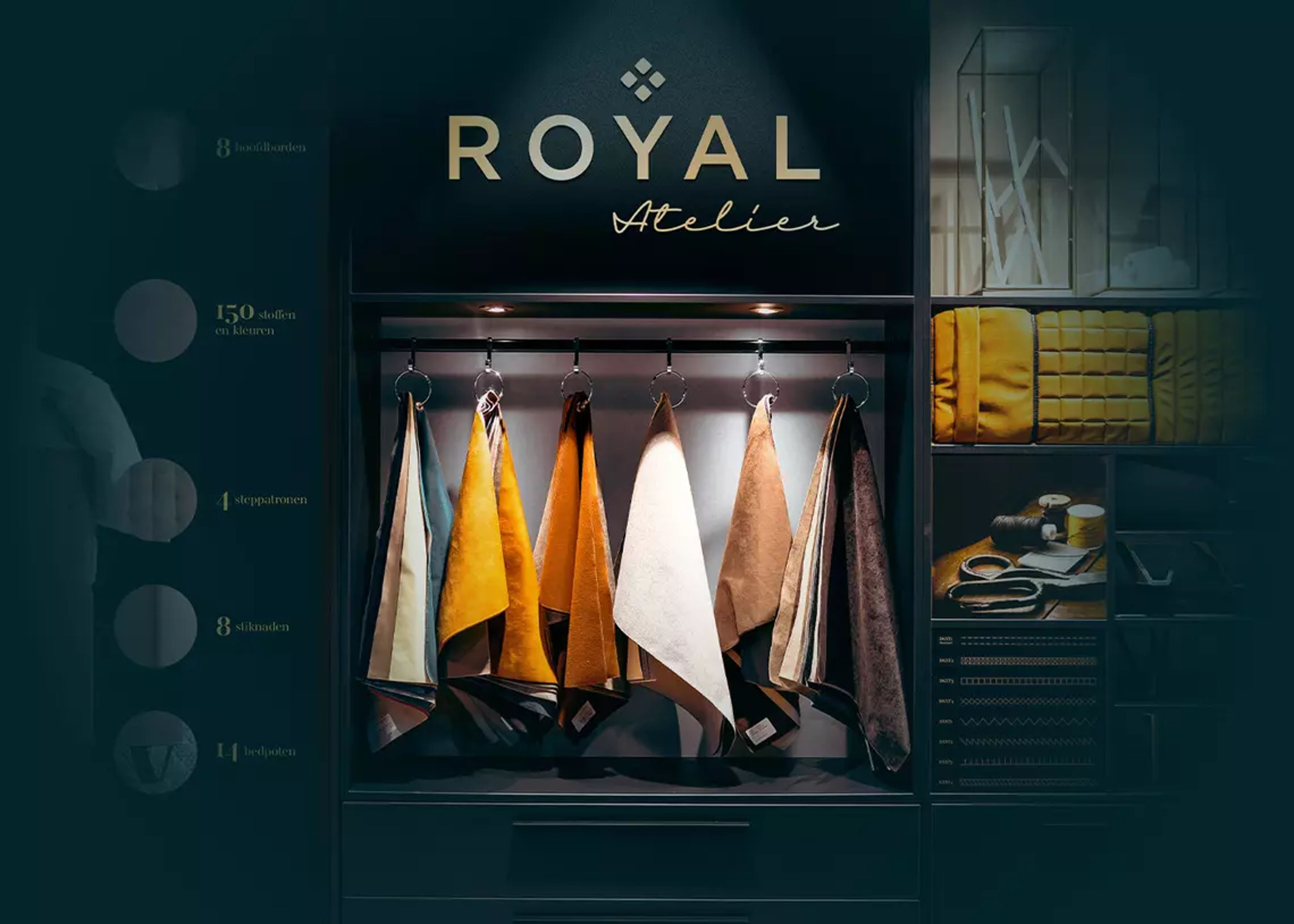 Royal Box Spring Luxe boxsprings | Ontdek de Royal collectie