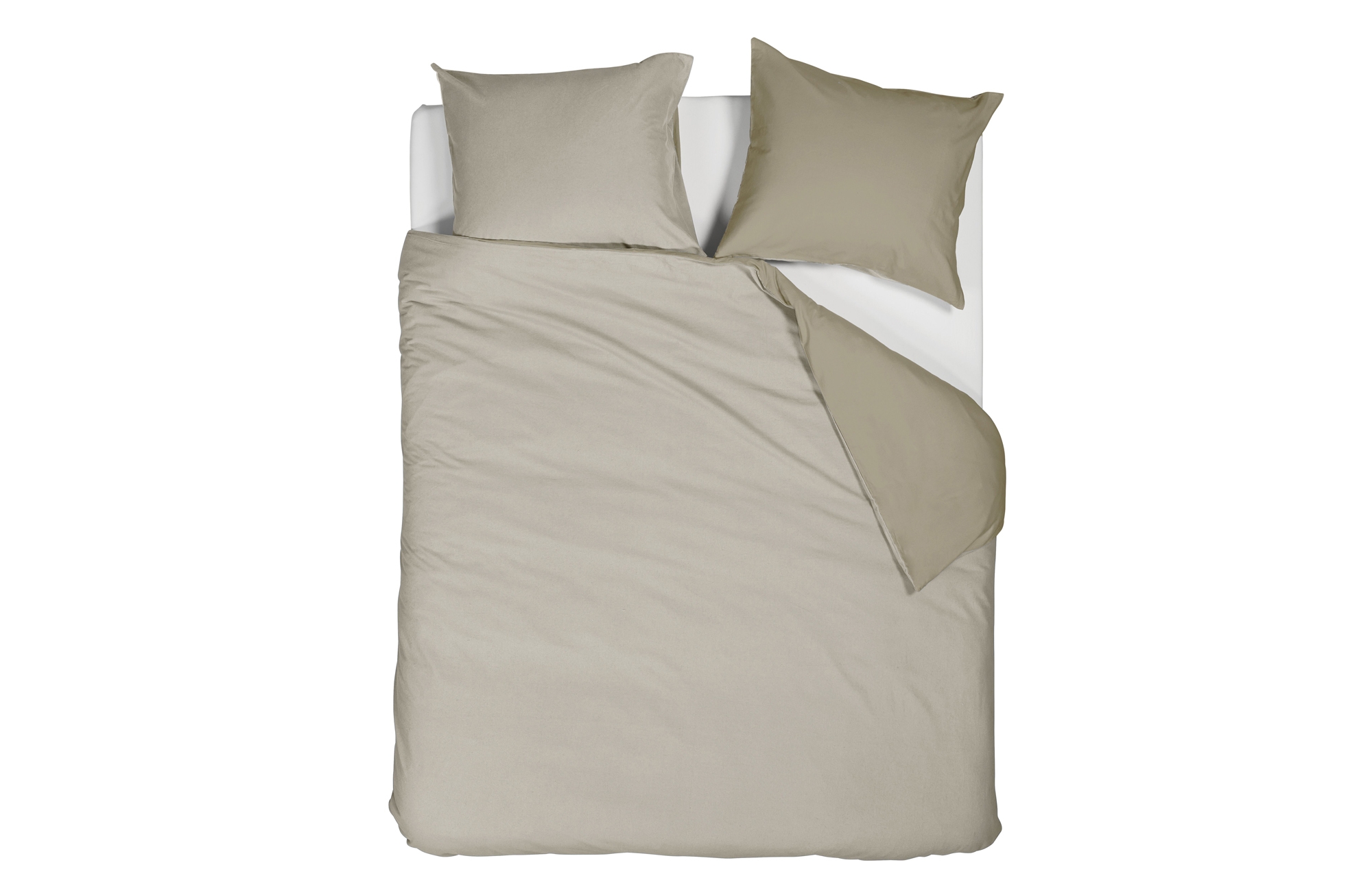 Dekbedovertrekset WARM SAND