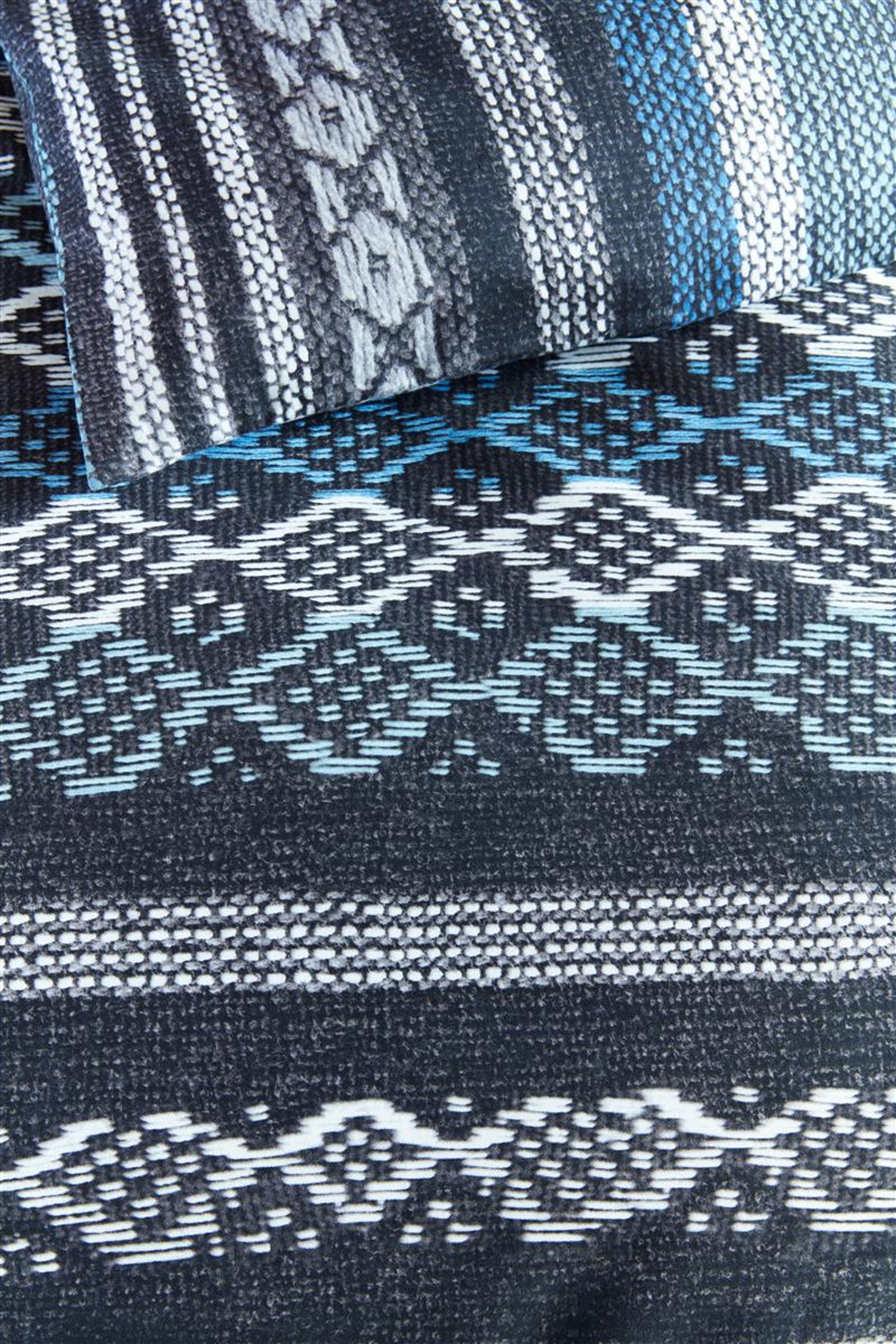 Dixxius Pendleton Blue Dekbedovertrek