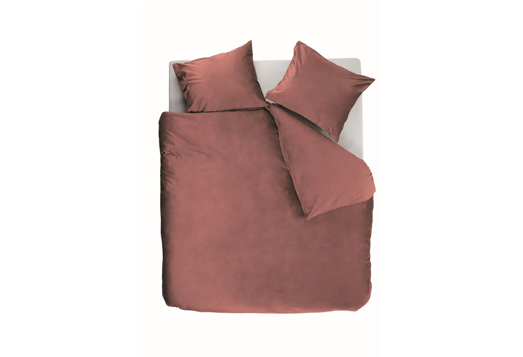 At Home by Beddinghouse Tender Dekbedovertrek Dark Pink