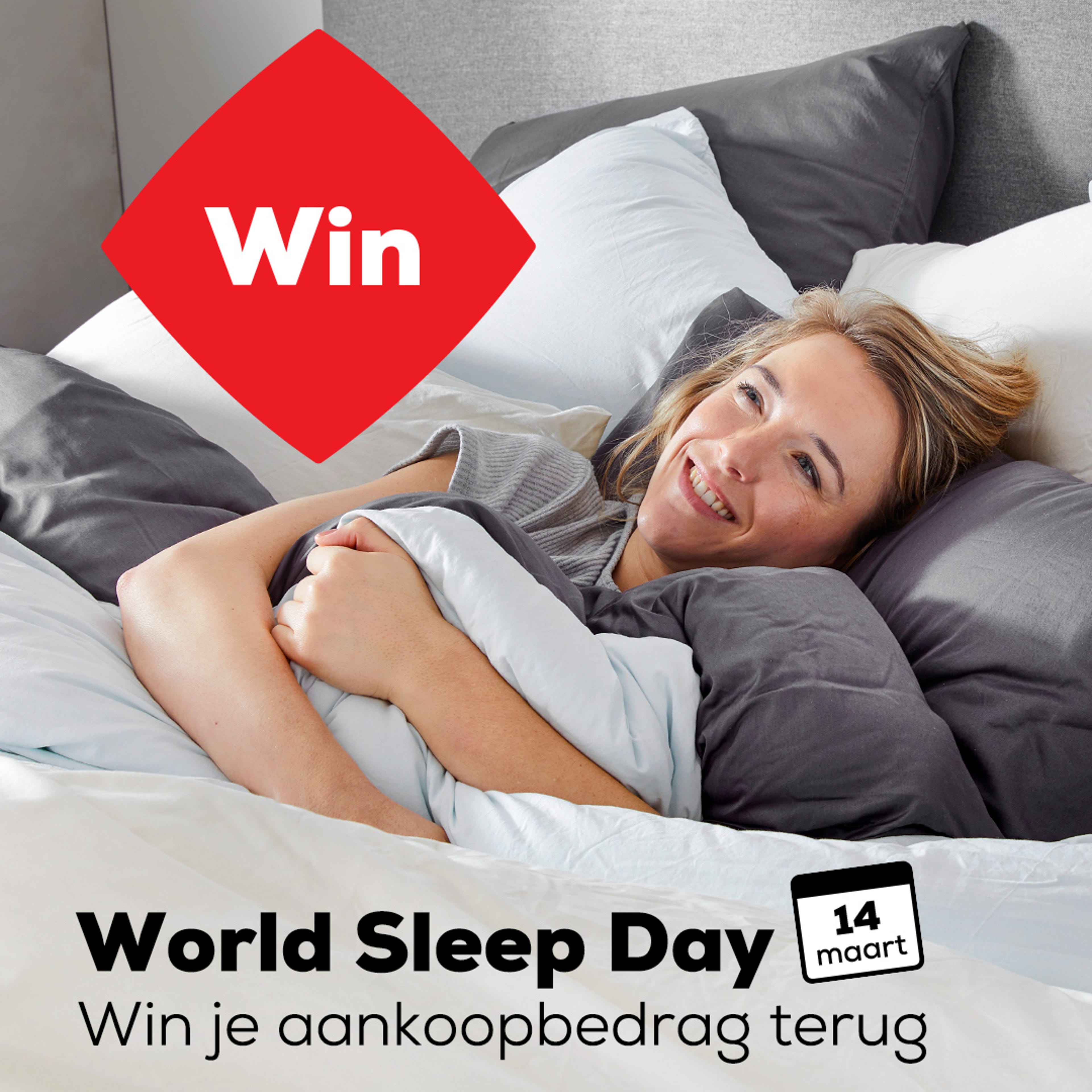 Win je aankoopbedrag terug!
