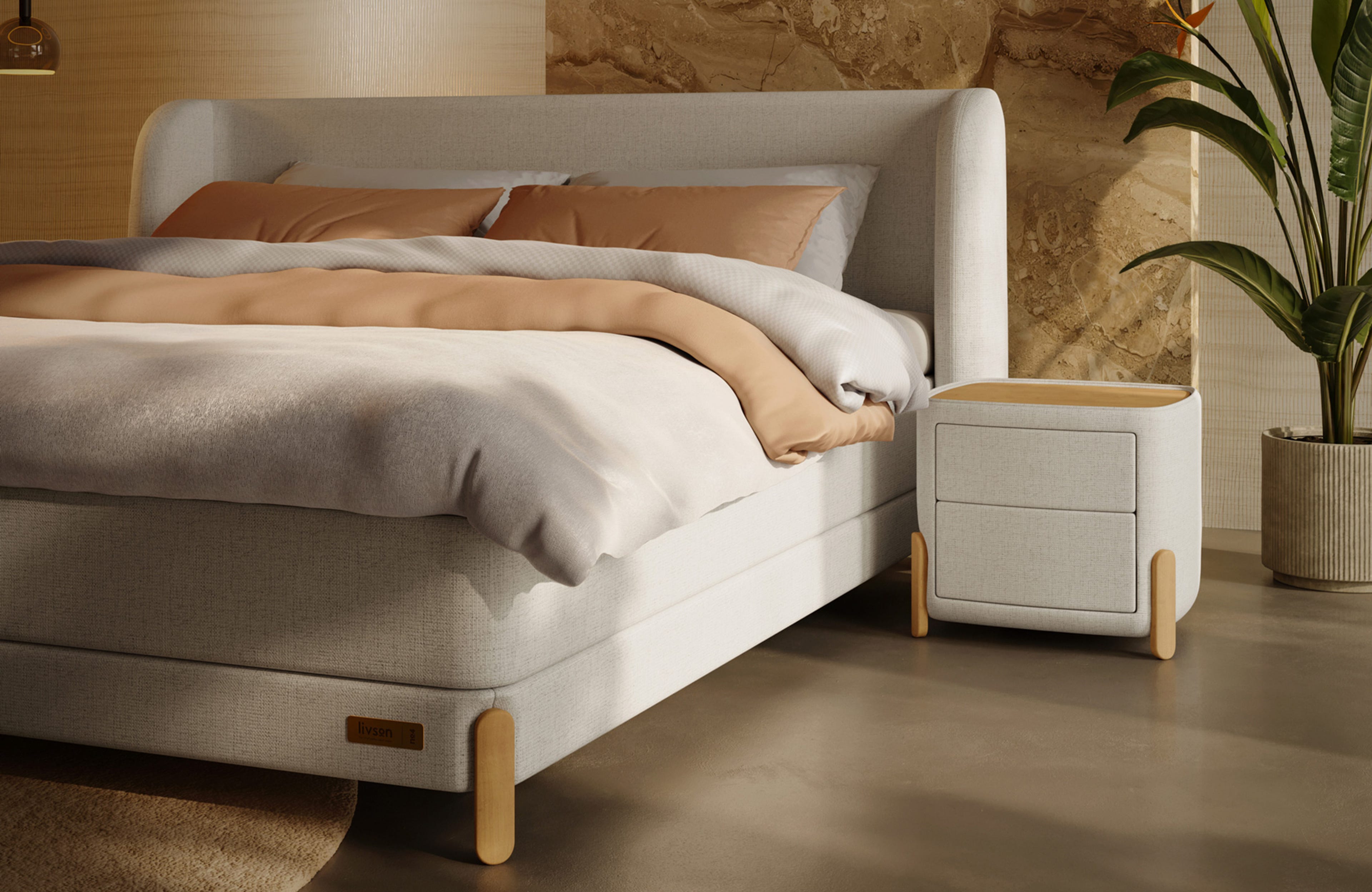 Boxspring LIVSON No. 4